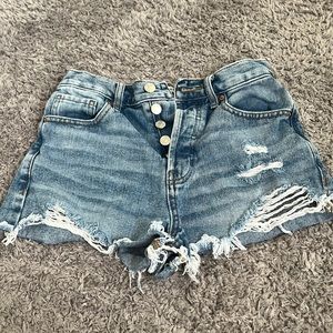 PACSUN vintage high rise jean shorts